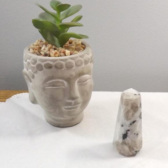 One-of-a-Kind Moonstone Tower Healing Stone - Picture 8 of 8